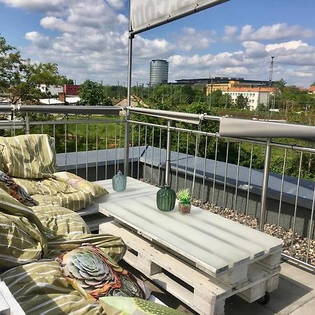 Vip Design Apartment M. Dachterrasse دريسدن المظهر الخارجي الصورة