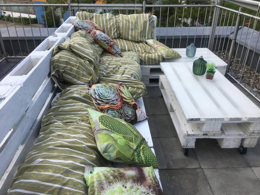 Vip Design Apartment M. Dachterrasse دريسدن المظهر الخارجي الصورة