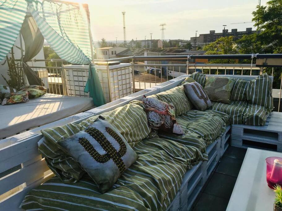 Vip Design Apartment M. Dachterrasse دريسدن المظهر الخارجي الصورة