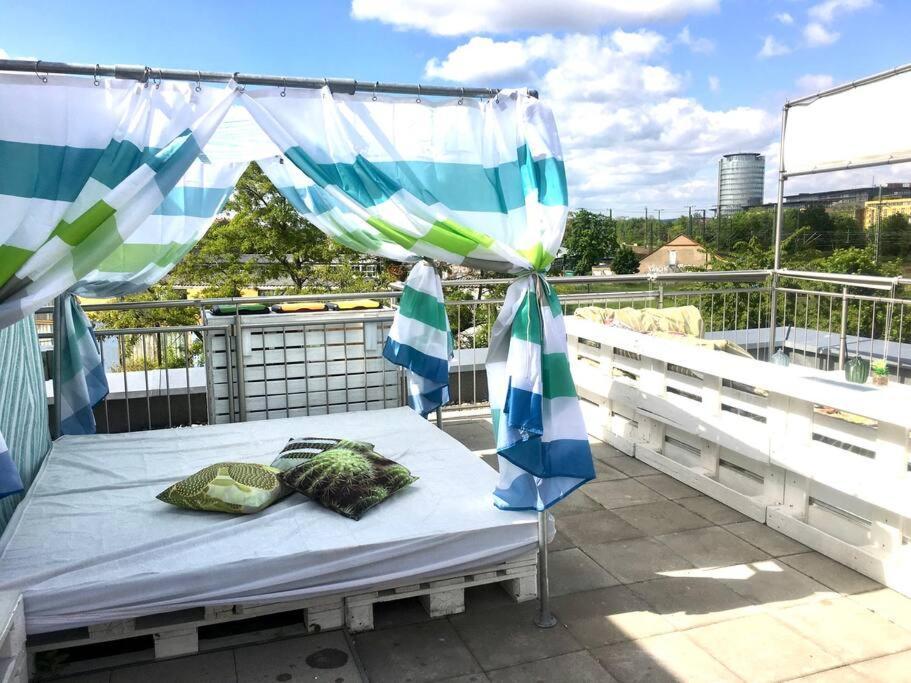 Vip Design Apartment M. Dachterrasse دريسدن المظهر الخارجي الصورة
