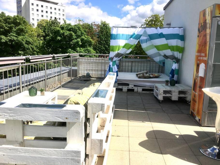 Vip Design Apartment M. Dachterrasse دريسدن المظهر الخارجي الصورة